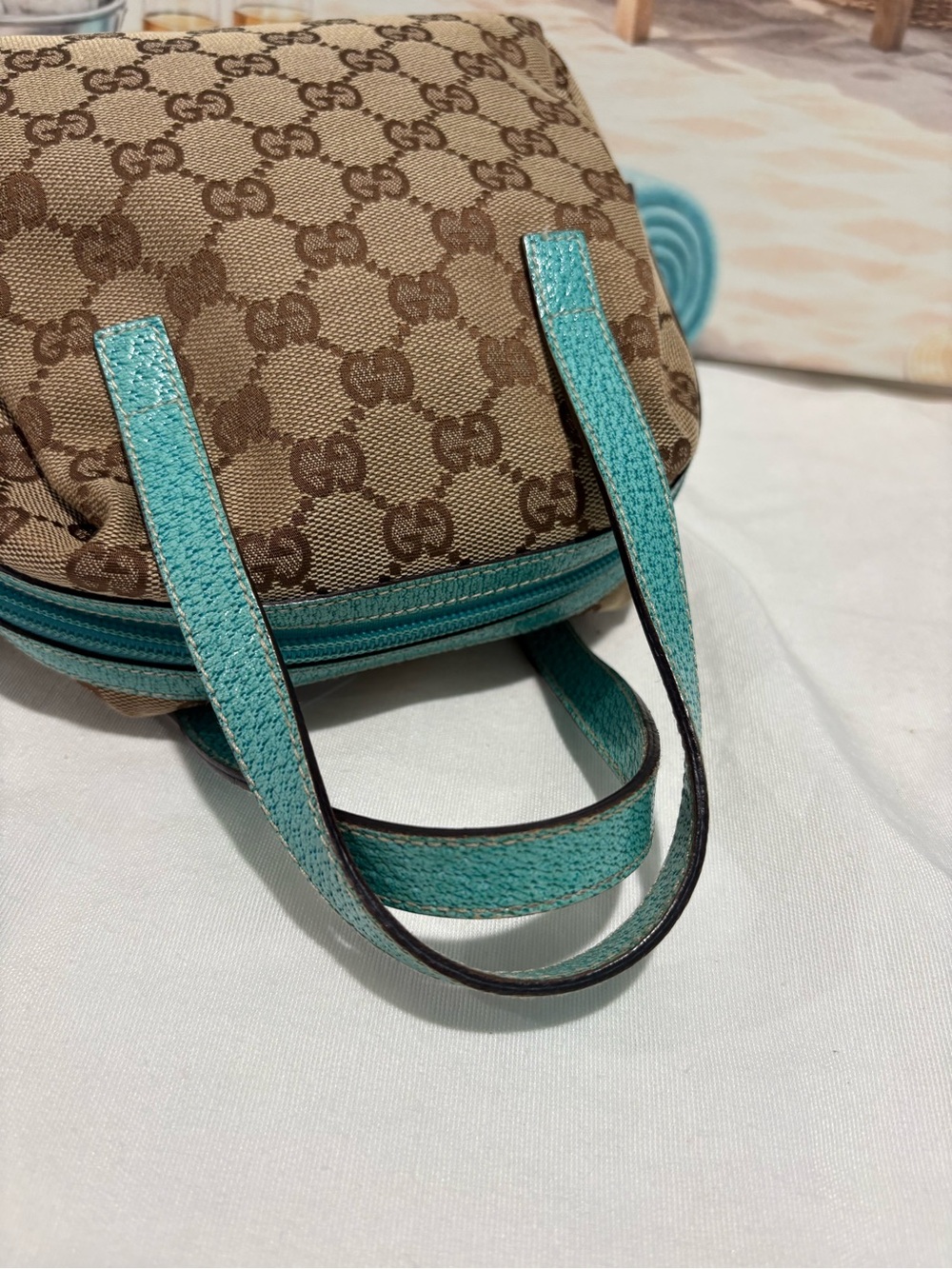 Authentic Gucci GG Canvas Mini Dome Handbag with Certificate - Picture 11 of 13